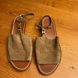 Tory Burch sandals- size 9.5M- tan suede
